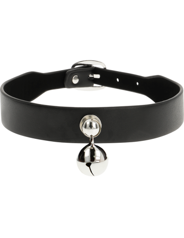 COQUETTE COLLAR CUERO VEGANO ACCESORIO WOMAN CASCABEL