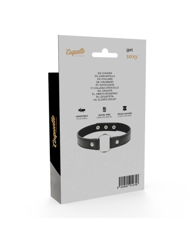 COQUETTE COLLAR CUERO VEGANO ACCESORIO WOMAN