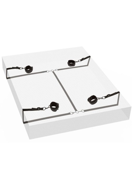 CALEX BOUNDLESS RED RESTRAINT SET RESTRICCION CAMA CALEX BOUNDLESS RED RESTRAINT SET RESTRICCION CAMA