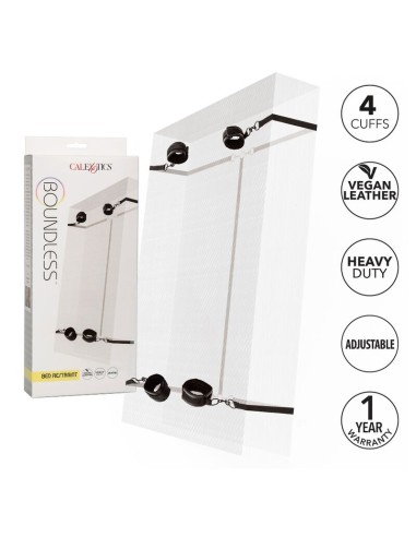 CALEX BOUNDLESS RED RESTRAINT SET RESTRICCION CAMA