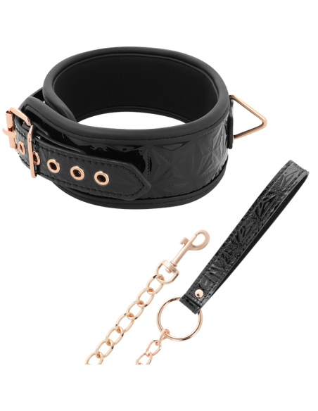 BEGME BLACK EDITION COLLAR CUERO VEGANO