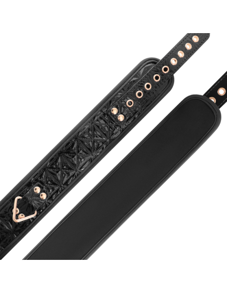 BEGME BLACK EDITION COLLAR CUERO VEGANO
