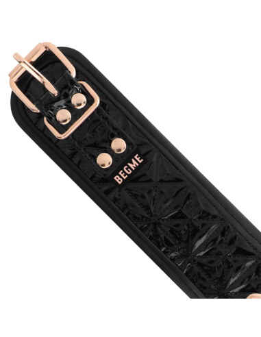 BEGME BLACK EDITION COLLAR CUERO VEGANO