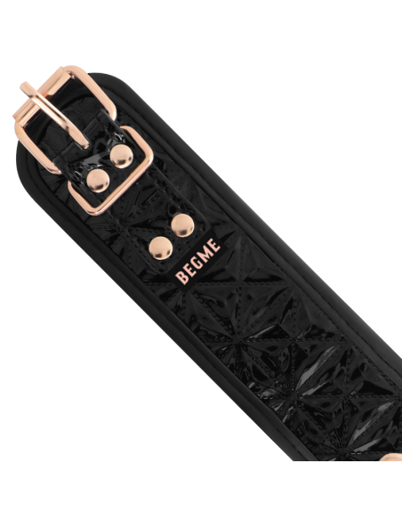 BEGME BLACK EDITION COLLAR CUERO VEGANO