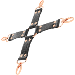 BEGME BLACK EDITION HOG TIE CUERO VEGANO 2