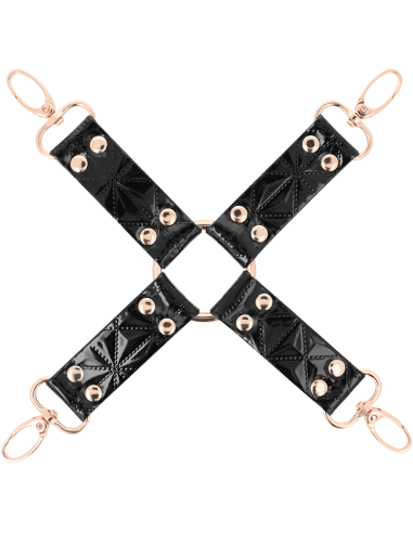 BEGME BLACK EDITION HOG TIE CUERO VEGANO