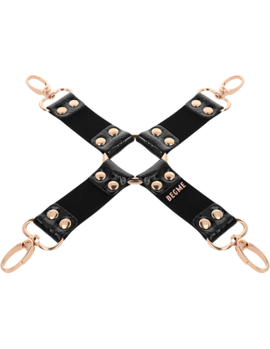 BEGME BLACK EDITION HOG TIE CUERO VEGANO
