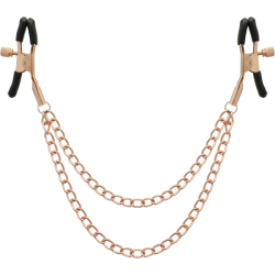 BEGME BLACK EDITION PINZAS PEZONES CON CADENA 2