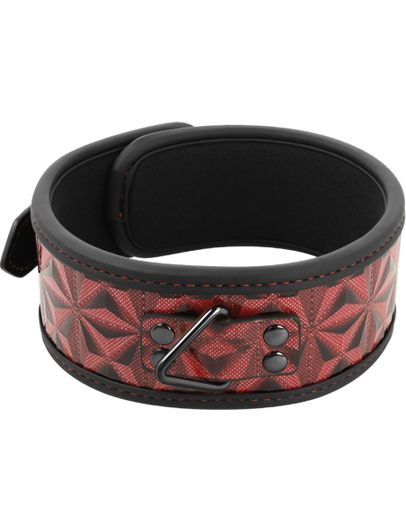 BEGME RED EDITION COLLAR CUERO VEGANO