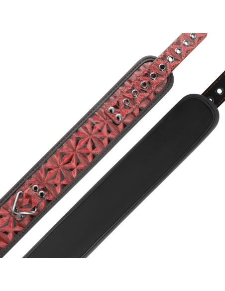 BEGME RED EDITION COLLAR CUERO VEGANO