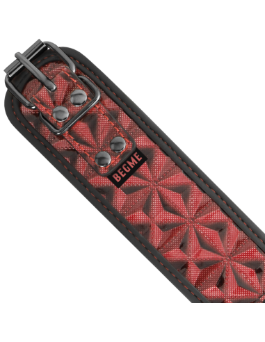 BEGME RED EDITION COLLAR CUERO VEGANO