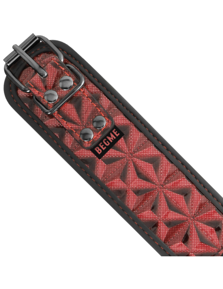 BEGME RED EDITION COLLAR CUERO VEGANO