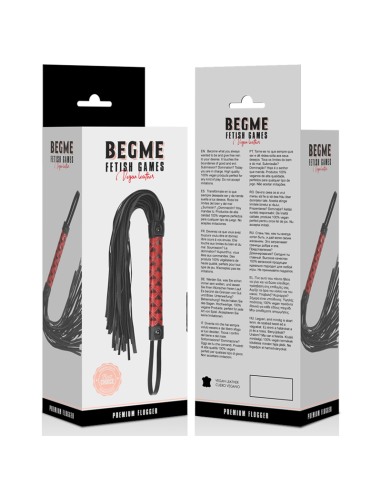 BEGME RED EDITION LATIGO CUERO VEGANO