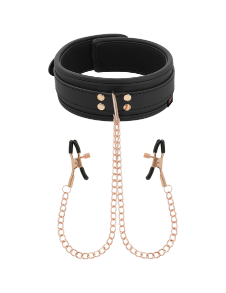 COQUETTE FANTASY COLLAR CON PINZAS PEZONES