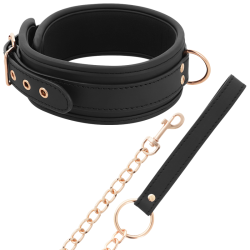 COQUETTE CHIC DESIRE FANTASY COLLAR CUERO VEGANO CON CORREA Y FORRO DE NEOPRENO 2