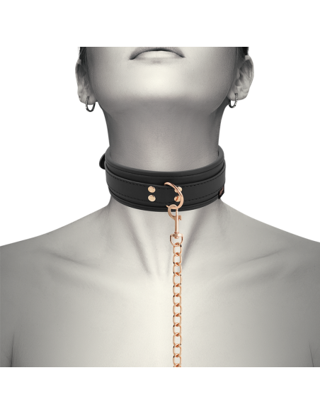 COQUETTE FANTASY COLLAR CUERO VEGANO CON CORREA