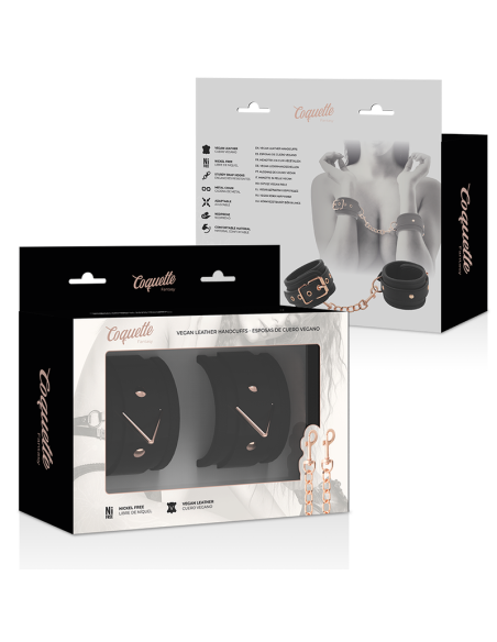 COQUETTE FANTASY ESPOSAS PARA MANOS CUERO VEGANO