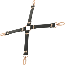 COQUETTE CHIC DESIRE FANTASY HOG TIE CUERO VEGANO 2