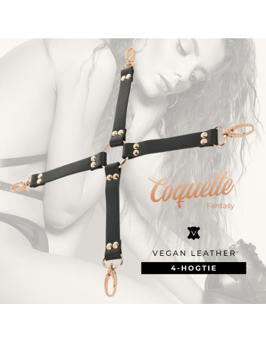 COQUETTE FANTASY HOG TIE CUERO VEGANO