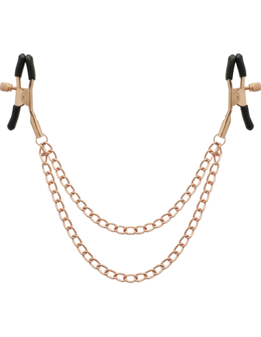 COQUETTE FANTASY PINZAS METALICAS PEZONES CON CADENA