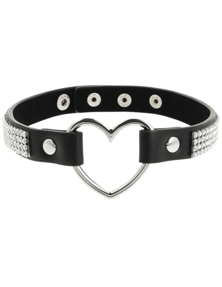 COQUETTE CHOKER CUERO VEGANO CORAZON COQUETTE CHOKER CUERO VEGANO CORAZON