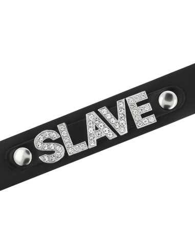 COQUETTE CHOKER CUERO VEGANO SLAVE