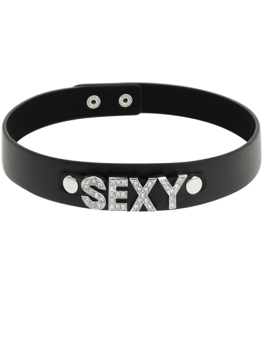 COQUETTE CHOKER CUERO VEGANO SEXY