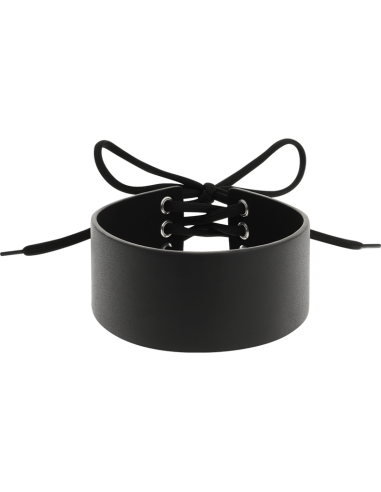 COQUETTE CHOKER CUERO VEGANO