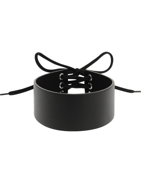 COQUETTE CHOKER CUERO VEGANO