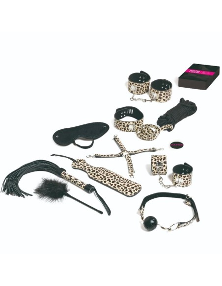 TEASE AND PLEASE JUEGO 13 ACCESORIOS BONDAGE NL EN DE FR ES IT SE NO PL RU
