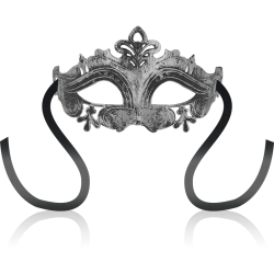 OHMAMA MASKS ANTIFAZ ESTILO VENECIANO SILVER