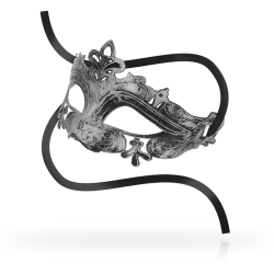 OHMAMA MASKS ANTIFAZ ESTILO VENECIANO SILVER 2