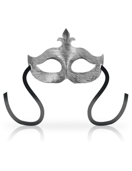 OHMAMA MASKS ANTIFAZ FLOR DE LIS SILVER