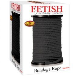 FETISH FANTASY SERIES BONDAGE CUERDA SEDA NEGRO 6096 METROS 2