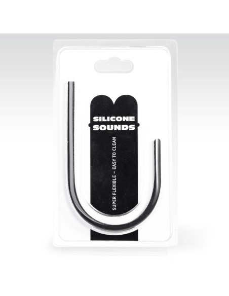ALL BLACK 6MM SONDA URETRAL SILICONA