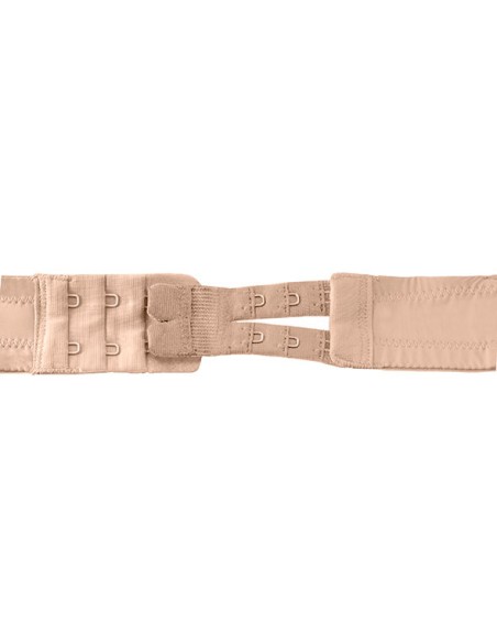 BYEBRA EXTENSORES DE CONTORNO FLEXIBLES 2 GANCHOS NUDE 3 UNDS