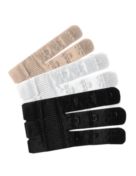 BYEBRA EXTENSORES DE CONTORNO FLEXIBLES 3 GANCHOS 3 UDS