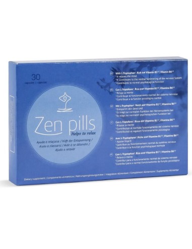 ZEN PILLS CAPSULAS RELAJACION Y REDUCCION ANSIEDAD