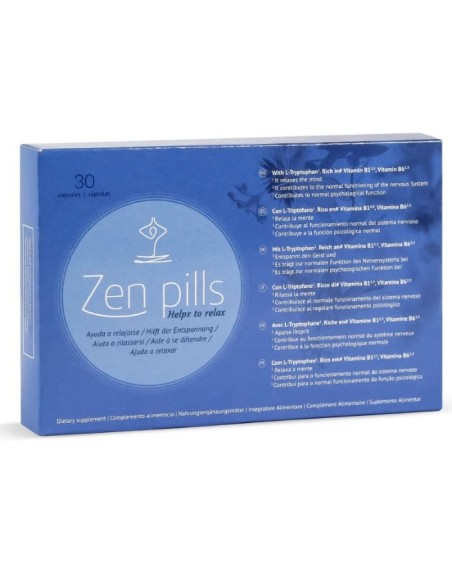 ZEN PILLS CAPSULAS RELAJACION Y REDUCCION ANSIEDAD