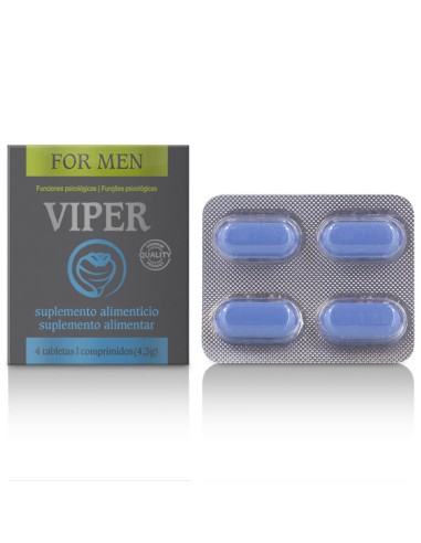 VIPER POTENCIADOR MASCULINO 4 CAPSULAS ES PT