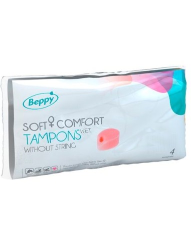 BEPPY SOFT COMFORT TAMPONS WET 4 UNITSD-219520