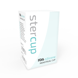 STERCUP COPA MENSTRUAL FDA SILICONE TALLA L ROSA 2