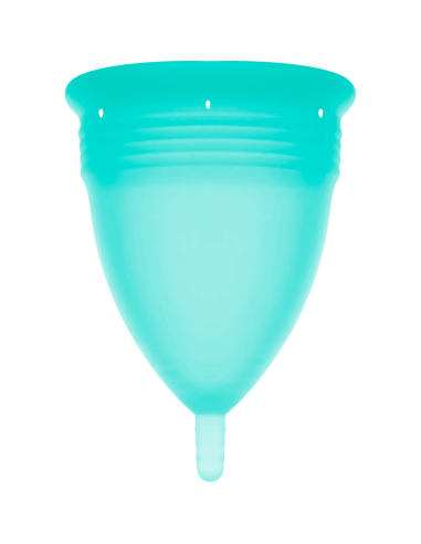 STERCUP COPA MENSTRUAL FDA SILICONE TALLA L AQUAMARINE