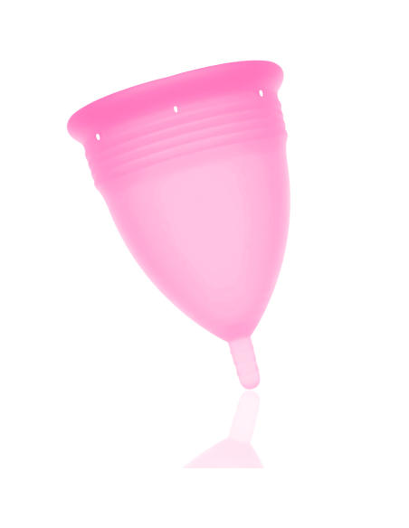 STERCUP COPA MENSTRUAL FDA SILICONE TALLA S ROSA