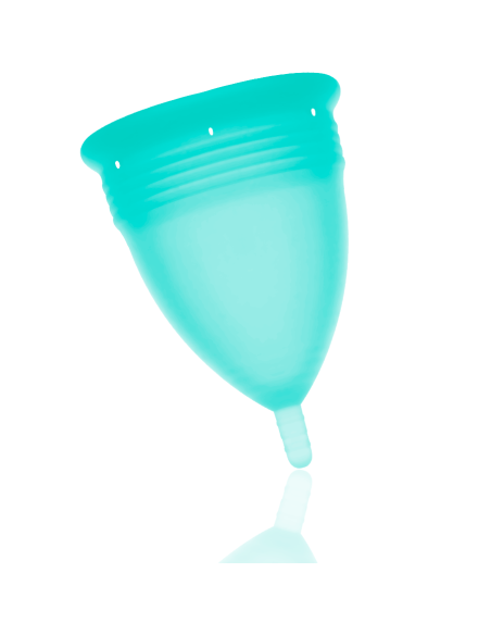 STERCUP COPA MENSTRUAL FDA SILICONE TALLA S AQUAMARINA