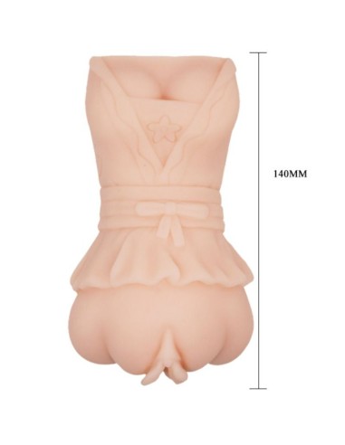 CRAZY BULL MASTURBADOR WATER SKIN VAGINA CON BALAS VIBRADORAS