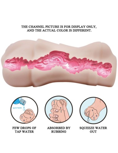 CRAZY BULL MASTURBADOR WATER SKIN VAGINA CON BALA VIBRADORA 2