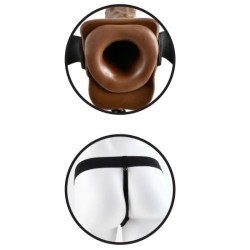 STRAP ON HUECO CON TESTiCULOS 178 CM FETISH FANTASY SERIES 2