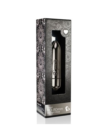 ROCKS OFF BALA VIBRADORA RO 80MM MIDNIGHT METAL