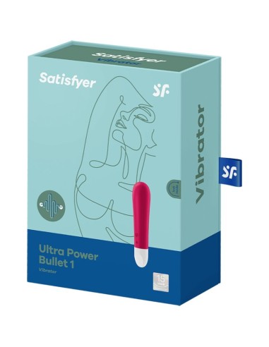 SATISFYER ULTRA POWER BULLET 1 BALA VIBRADORA ROJA